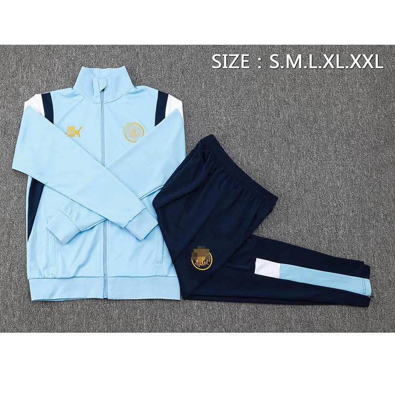Chandal de Manchester City 2023/2024 Azul Marca Oro